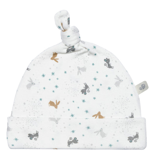 Bonnet pour nouveau-né en bambou - Souris