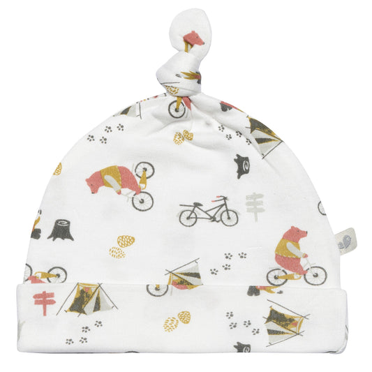 Bonnet pour bébé en bambou pour nouveau-né - Ours