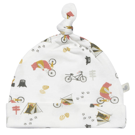 Bonnet pour bébé en bambou pour nouveau-né - Ours