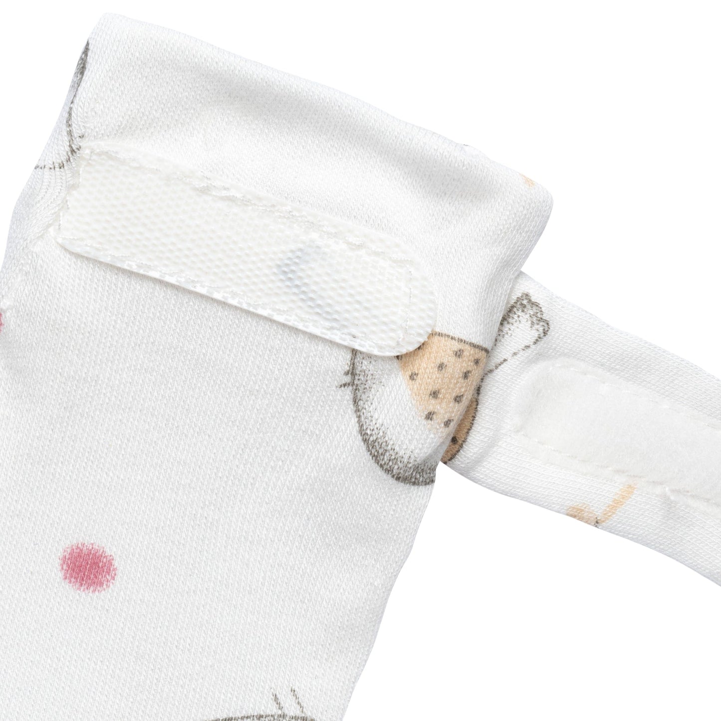 Newborn bamboo scratch mittens - Flickers