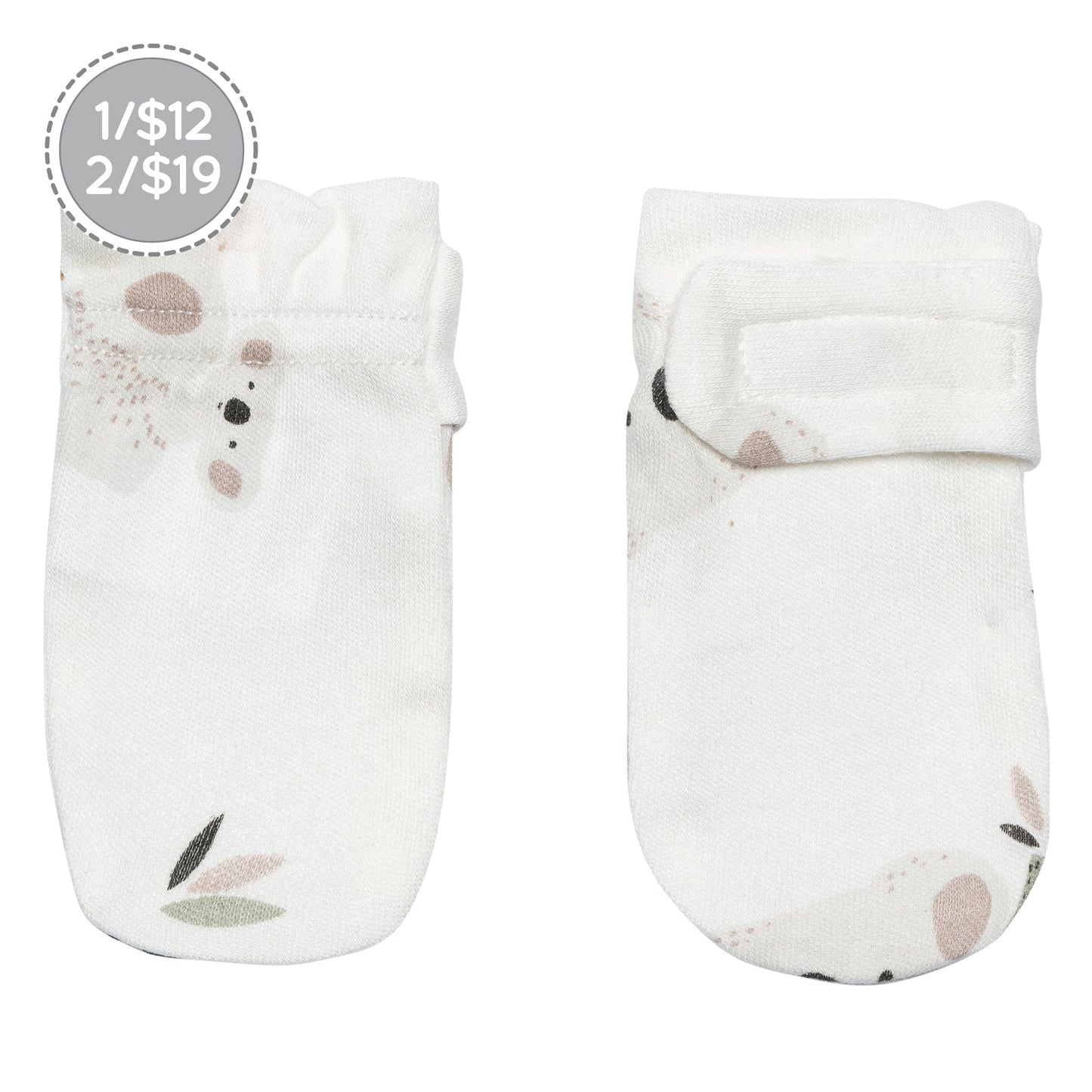 Bamboo scratch mittens - Koalas