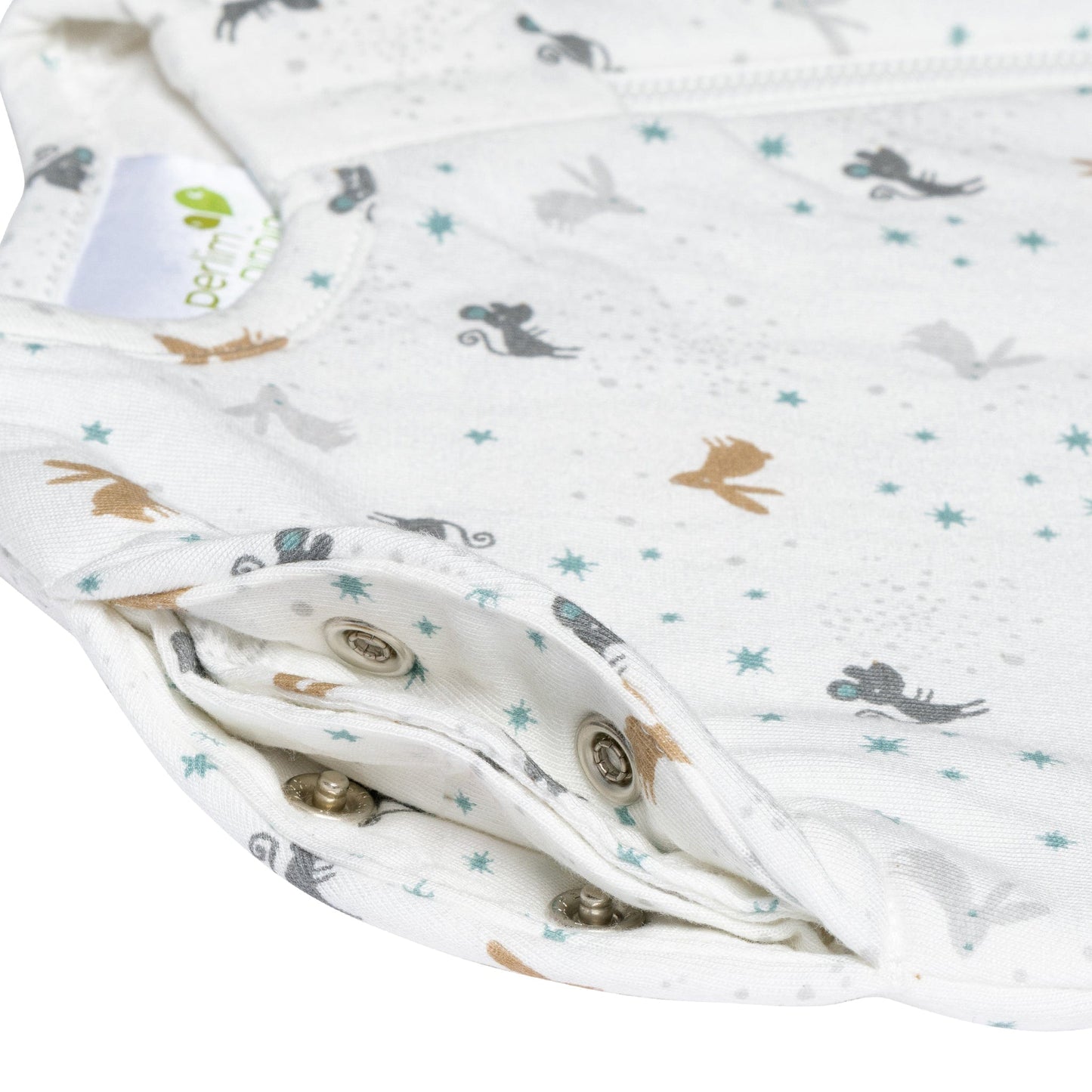 Sac de nuit pour nouveau-né en bambou - (1.0 tog) Souris