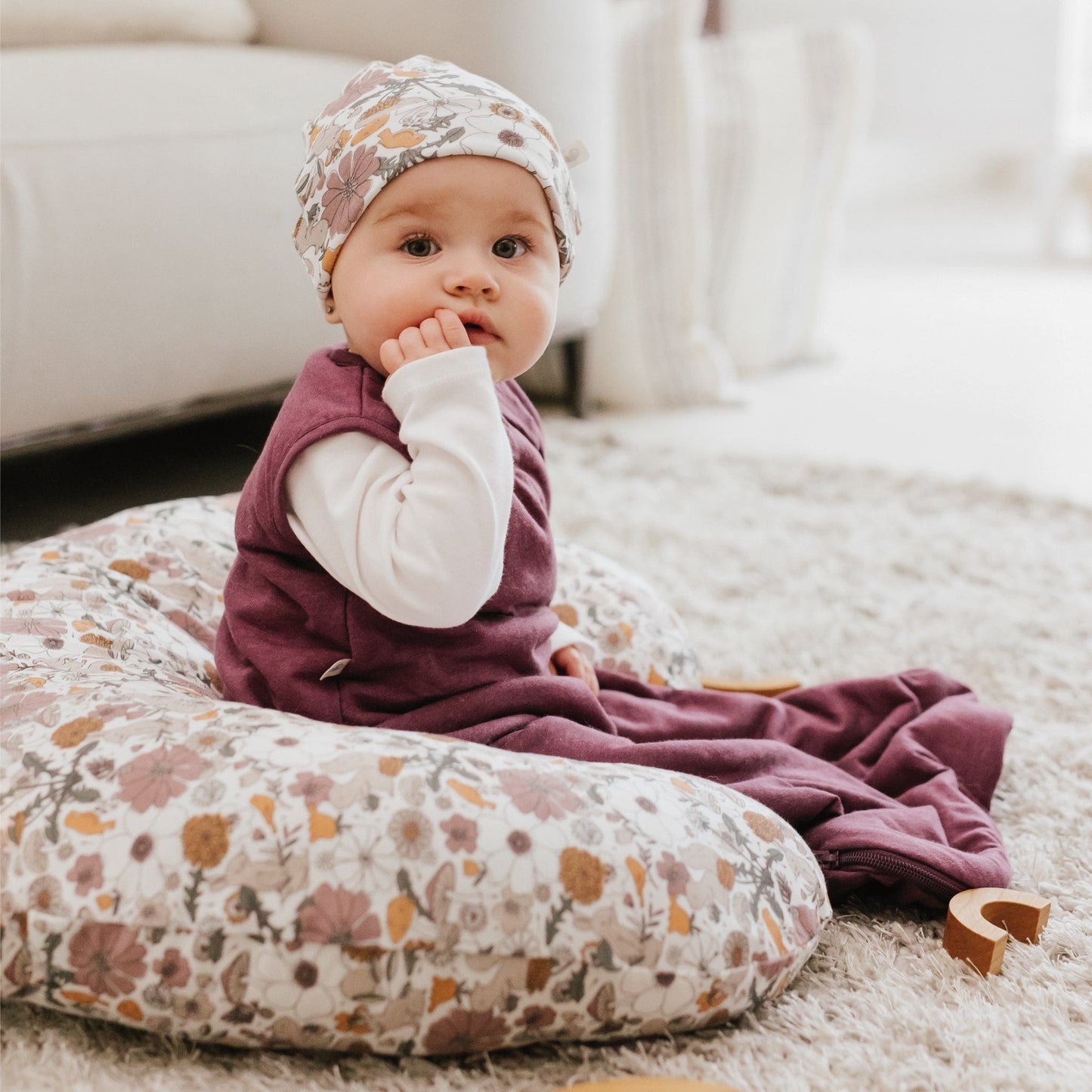 Quilted bamboo sleep sack - Porto (1.0 tog)