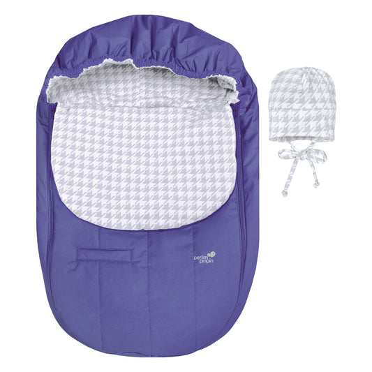 Infant mid-season bunting bag - Violet