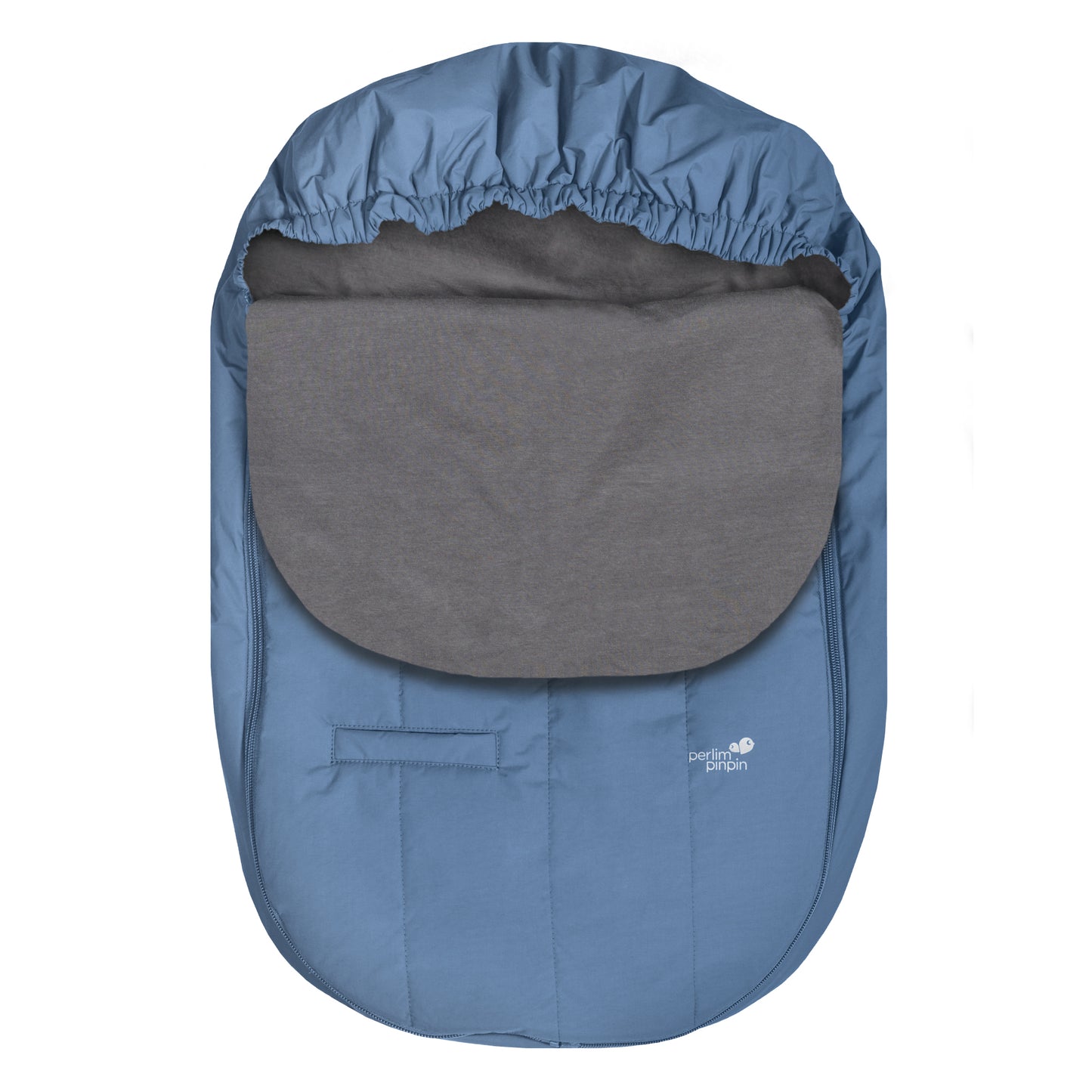 Infant mid-season bunting bag - Medium Blue