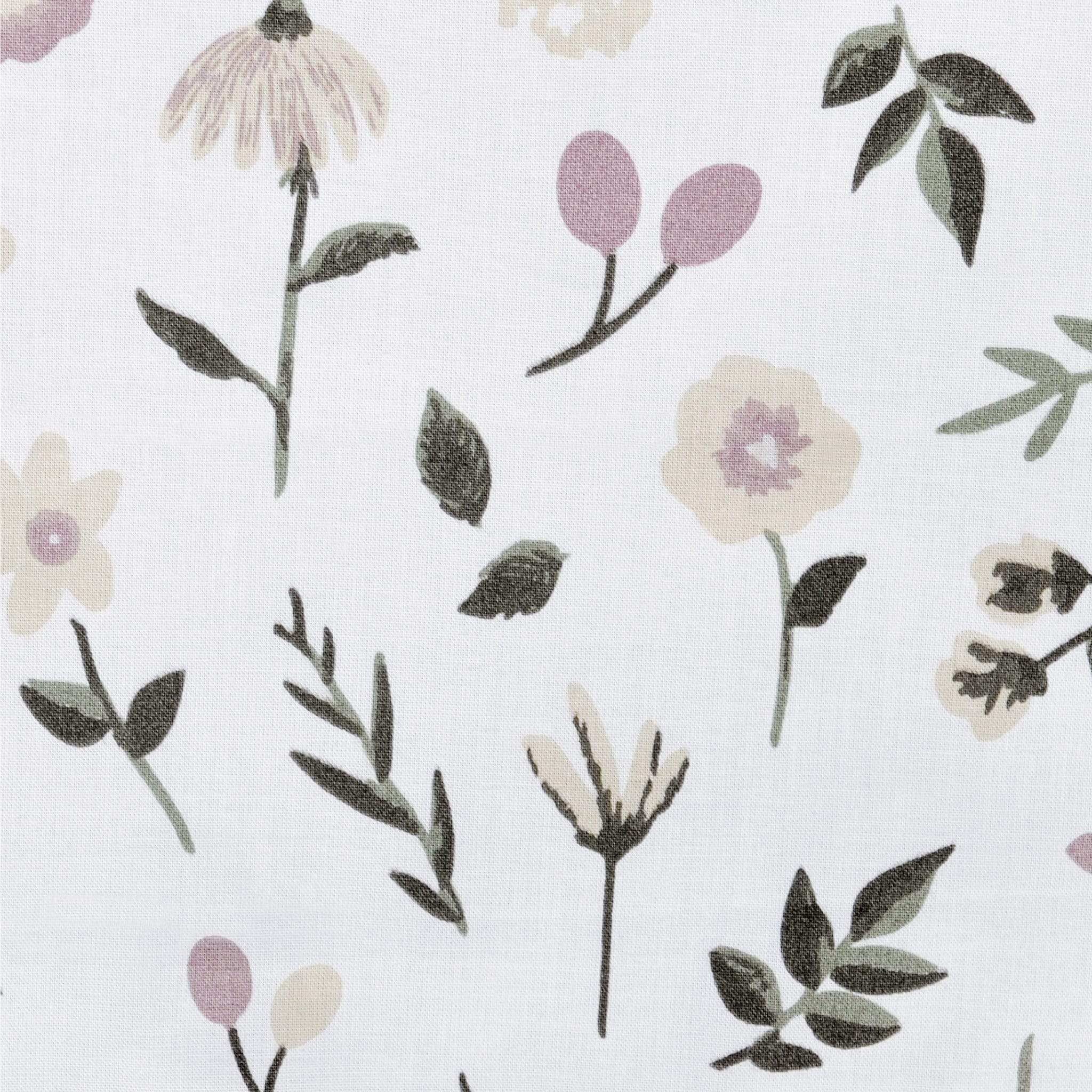 Woven cotton sleep sack - Floral (2.0 togs)