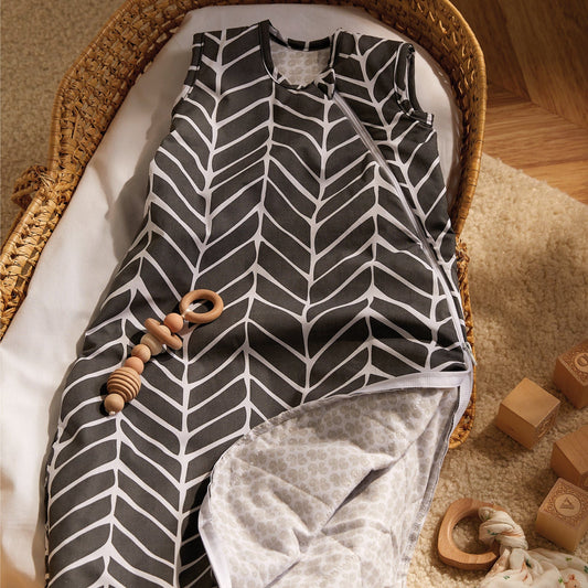 Woven cotton sleep sack - Chevron (2.0 togs)