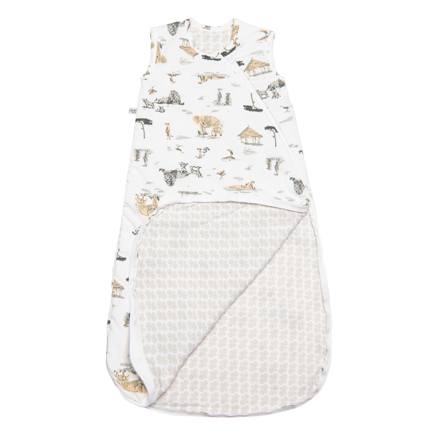 Woven cotton sleep sack - Safari (2.0 togs)