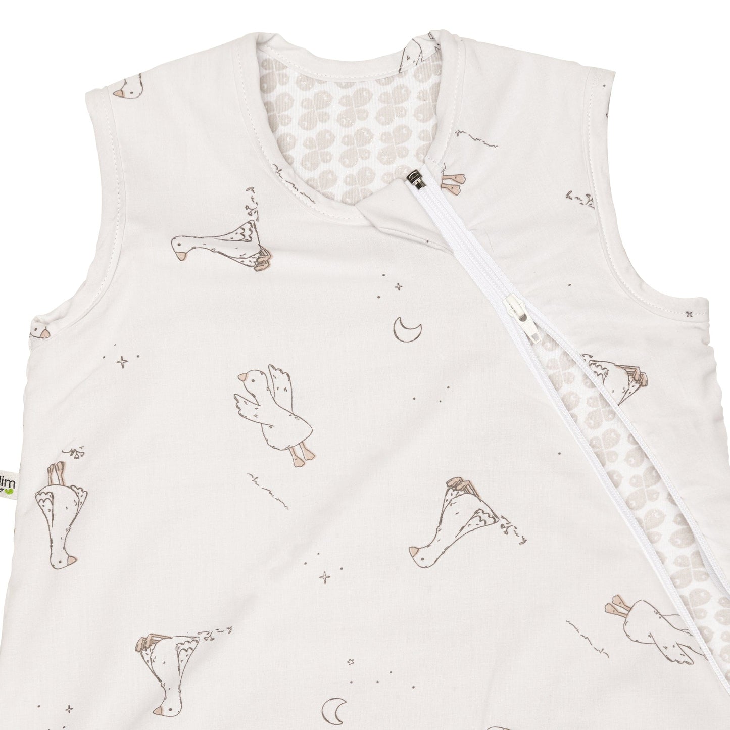Woven cotton sleep sack - Goose (2.0 togs)