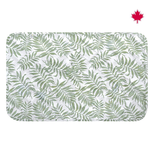 Waterproof Change Pad - Tropical Green (16x30 inches)