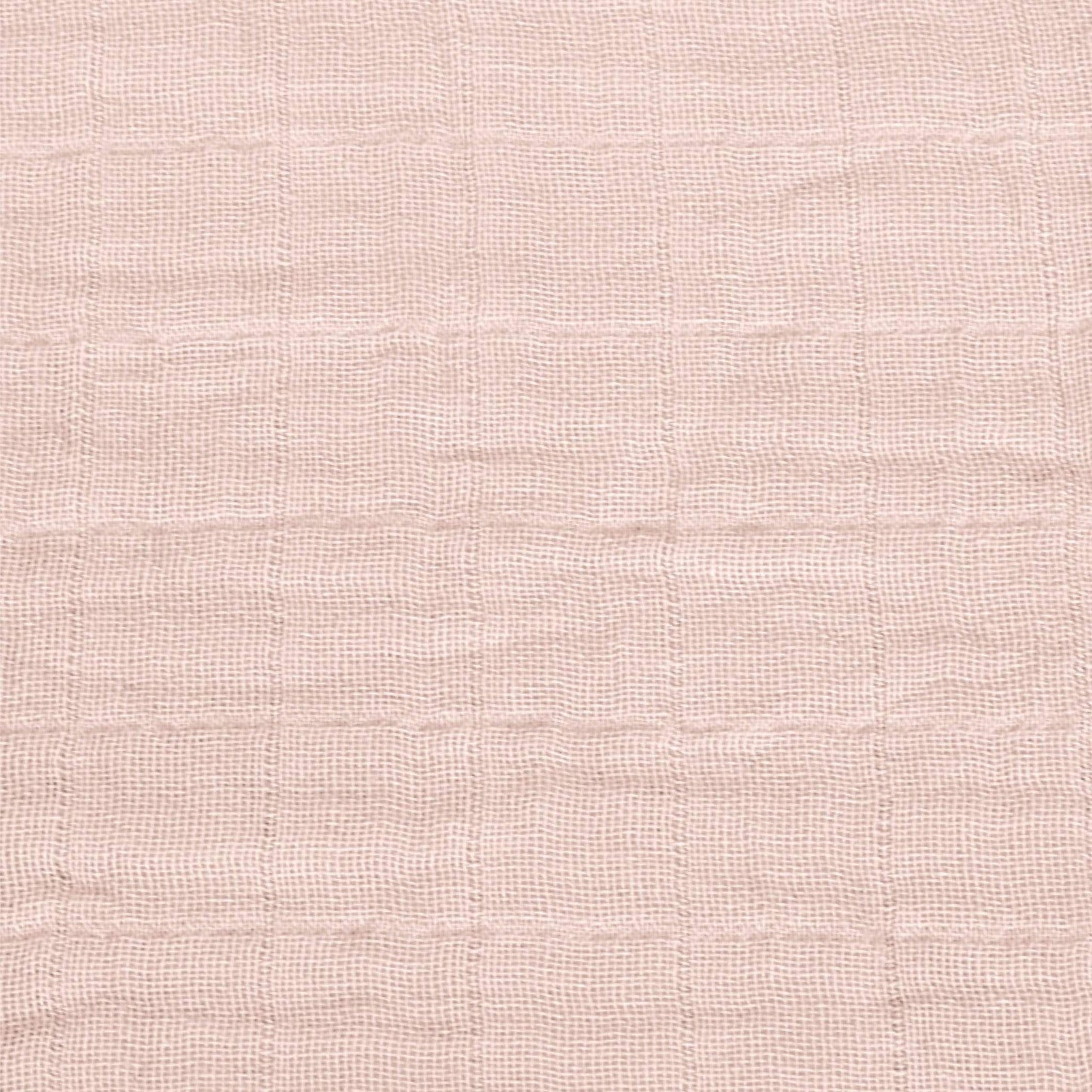 Couverture mousseline de coton - Rose