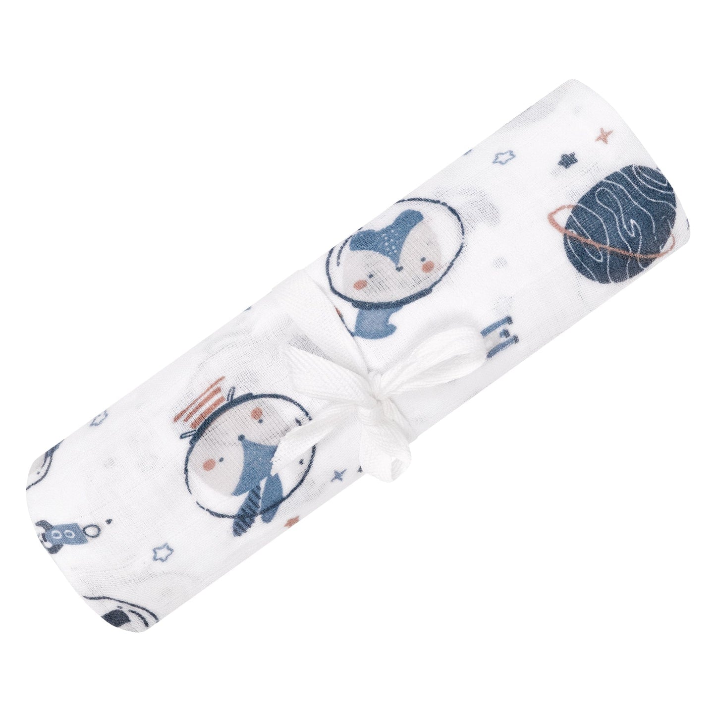 Cotton muslin swaddle - Astronauts | Partnership