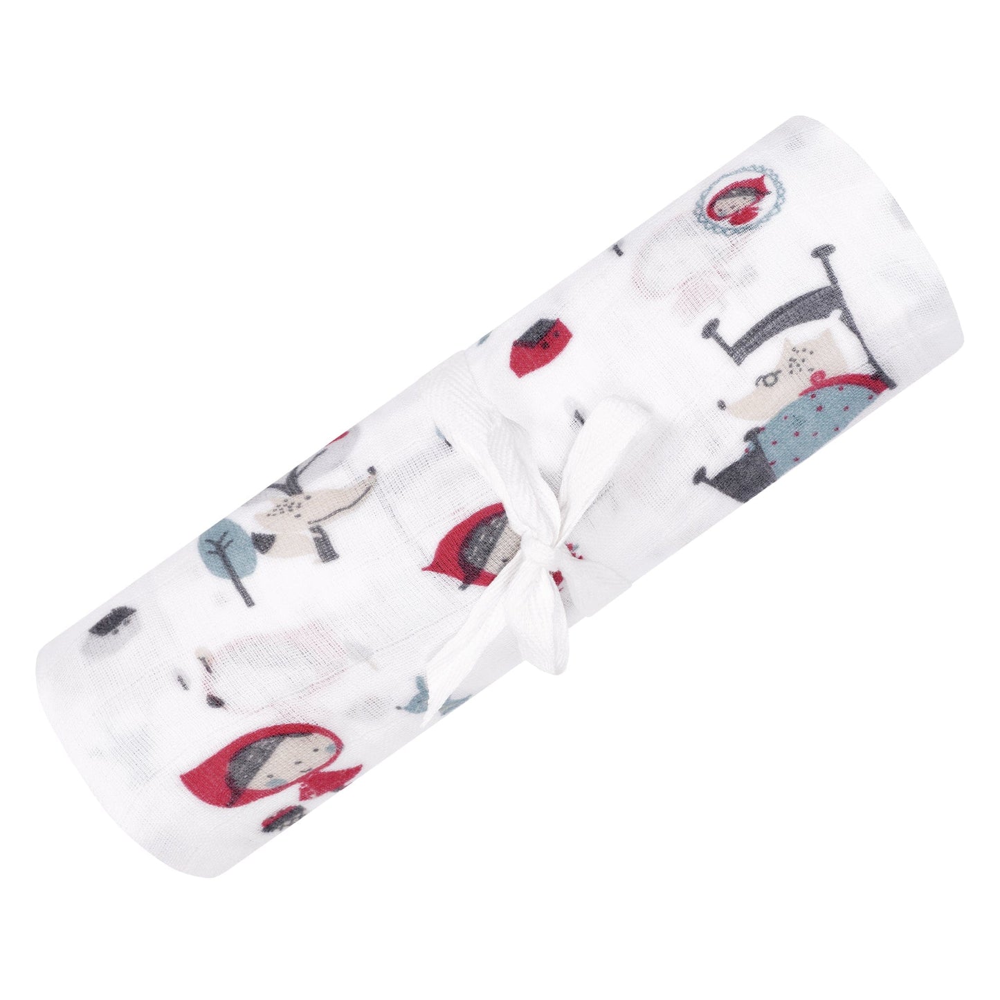 Cotton muslin swaddle - Riding hood | Partnership