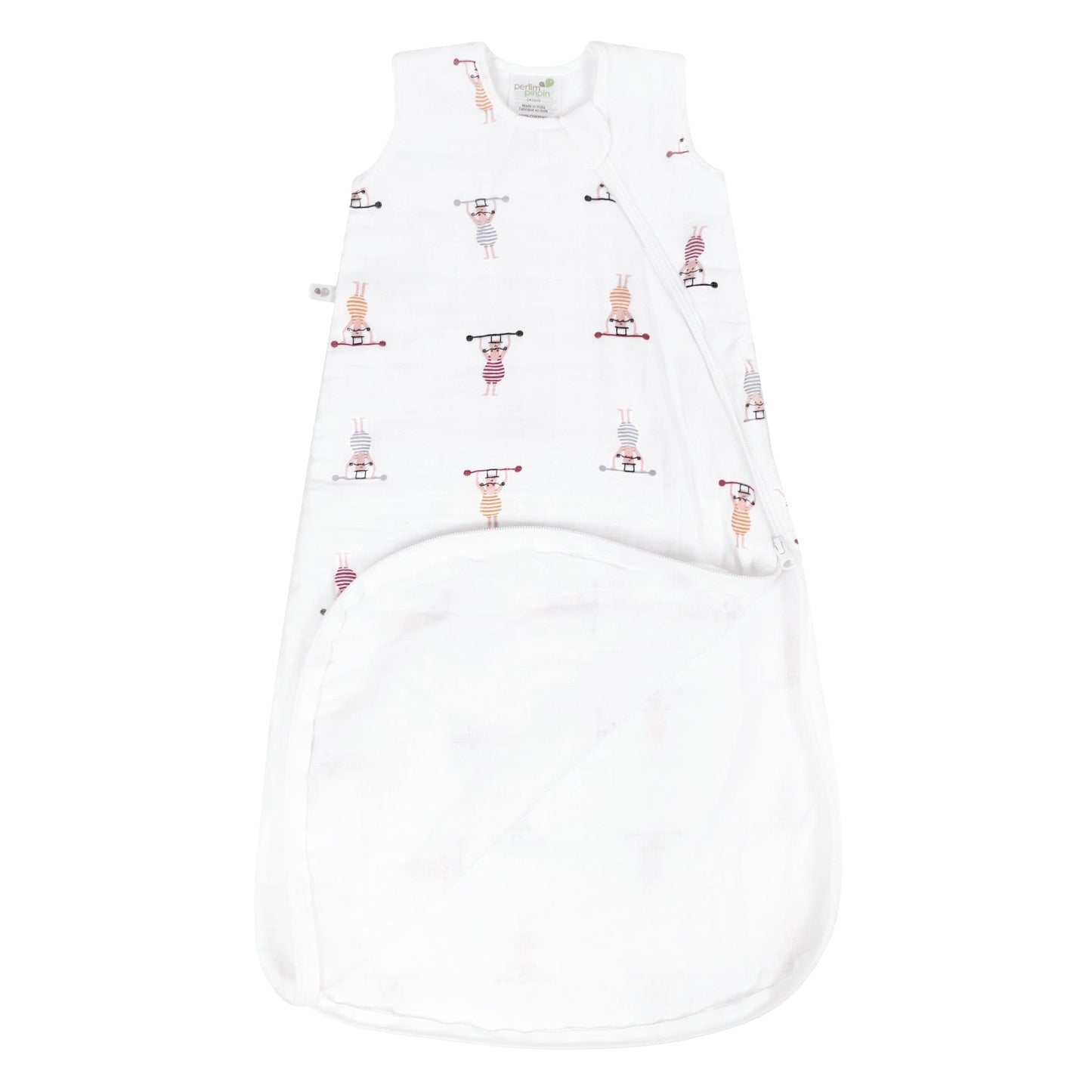 Cotton muslin sleep sack - Circus (0.7 tog)