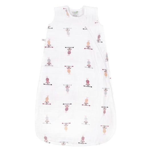 Cotton muslin sleep sack - Circus  (0.7 tog)