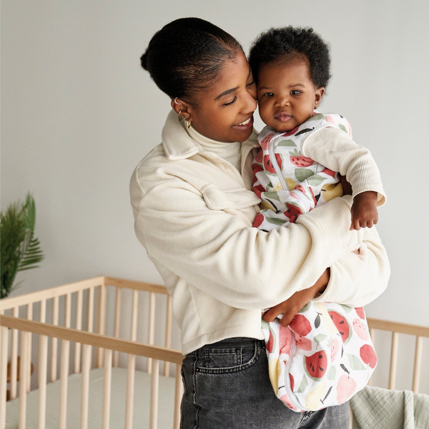 Cotton muslin sleep sack - Fruits (0.7 tog)
