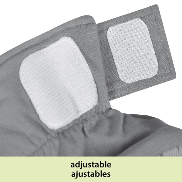 Pantoufles en peluche double épaisseur - Peluche gris