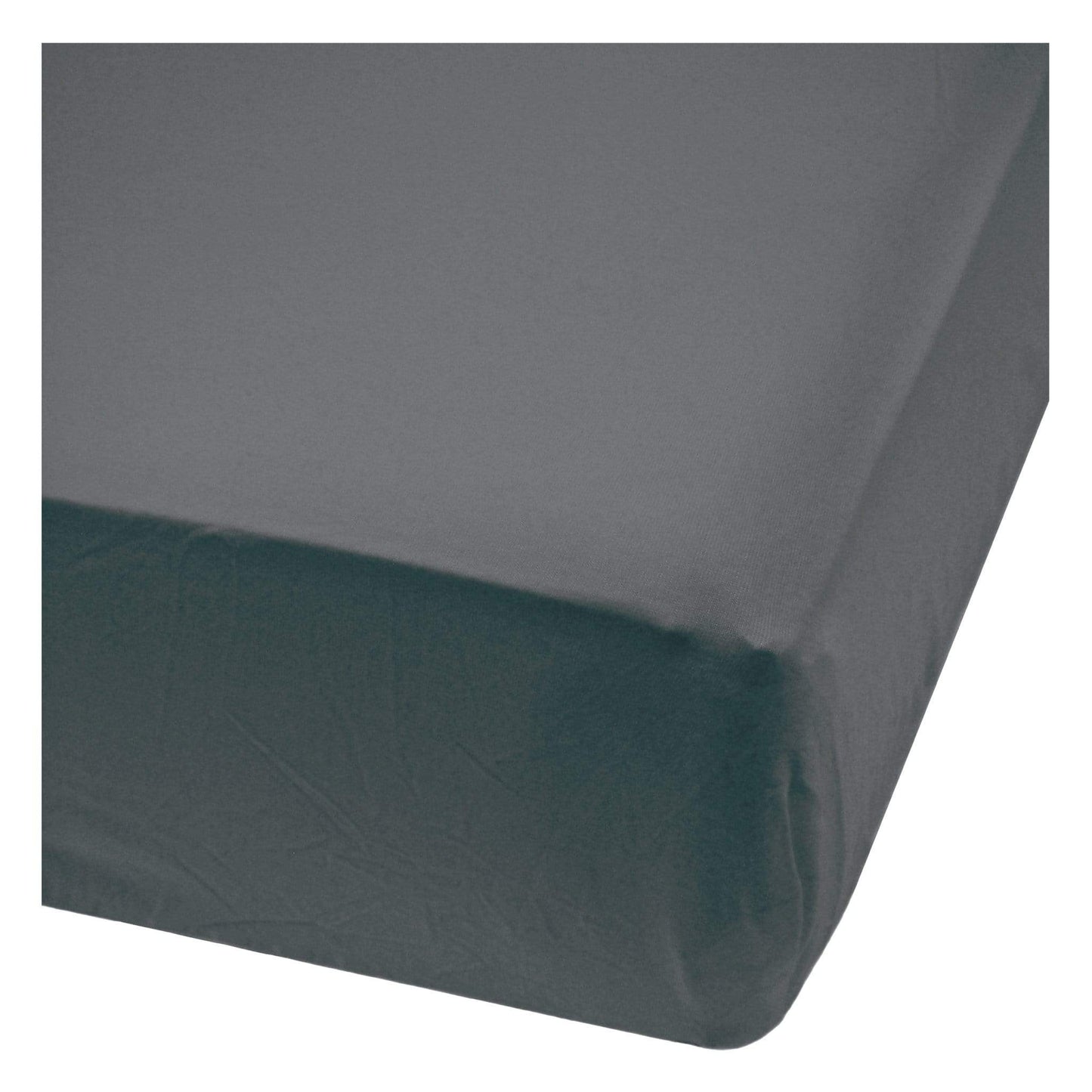 Drap contour en bambou - charcoal