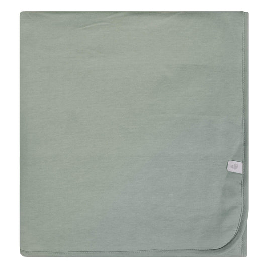 Bamboo blanket - Moss green