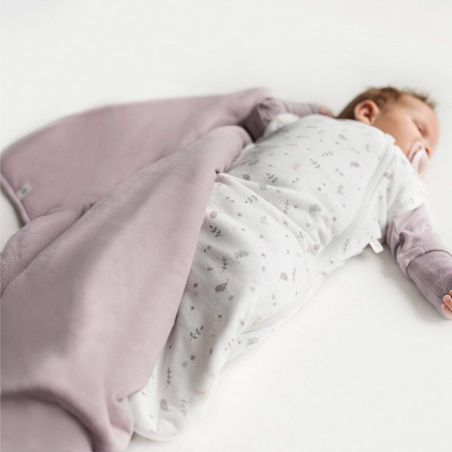Bamboo blanket - Plum