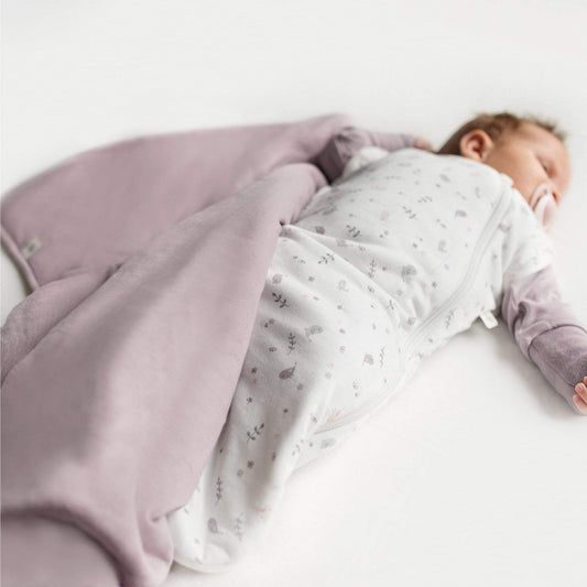 Bamboo blanket - Plum