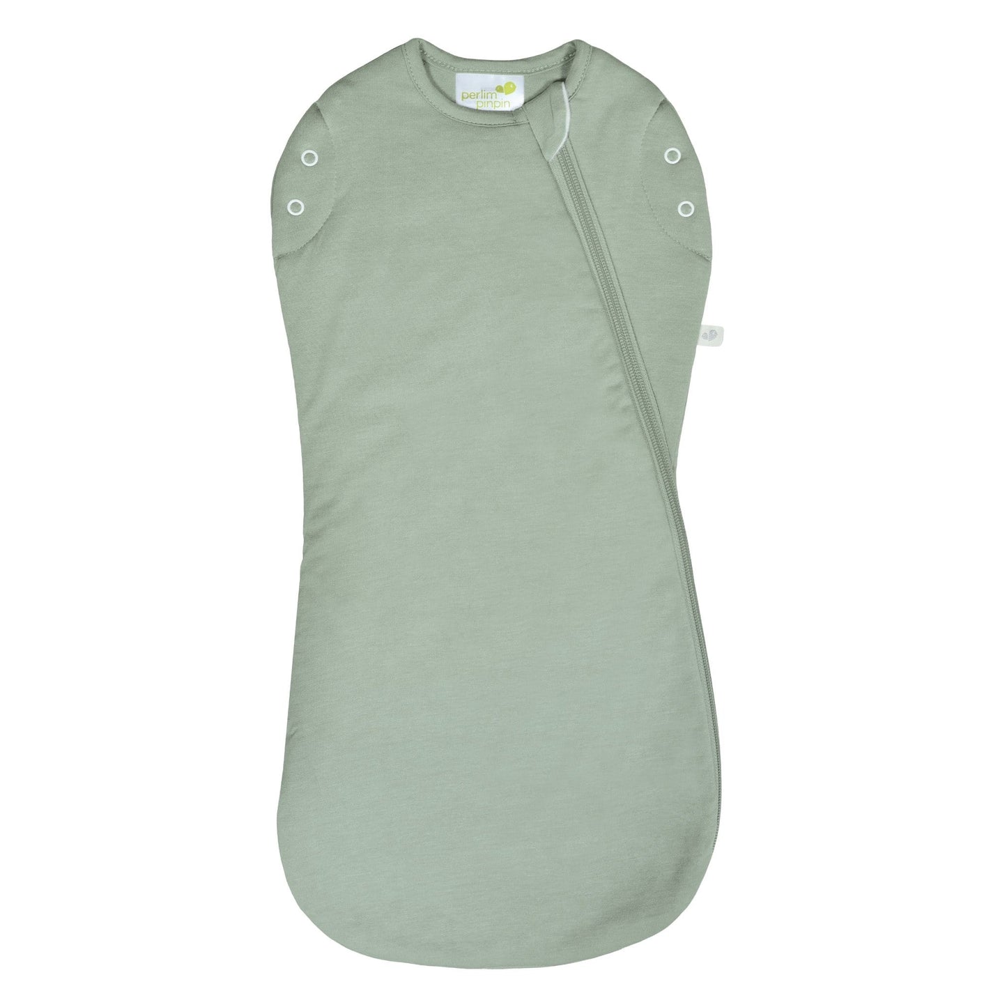 Bamboo newborn sleep sack - Moss Green (1.0 tog)