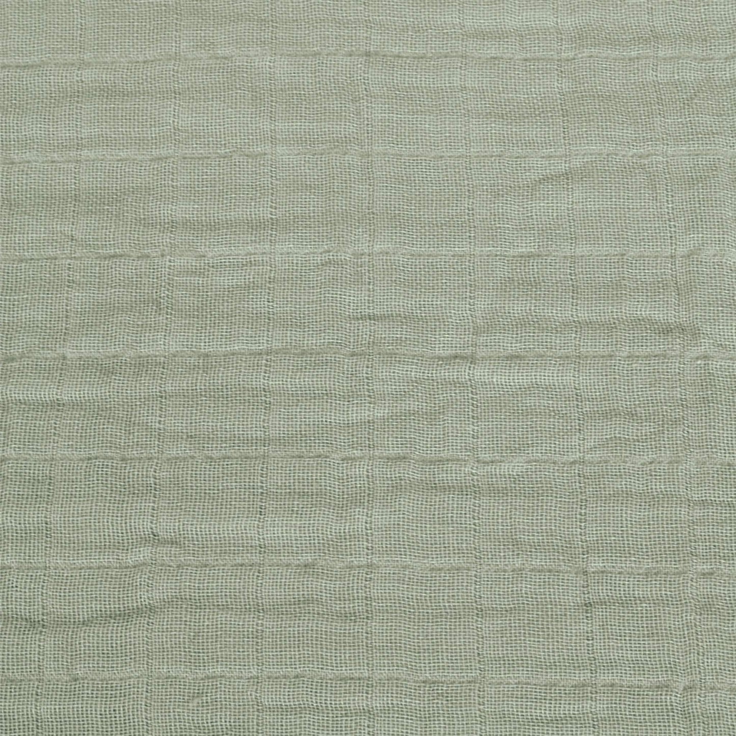 Cotton muslin change pad cover - kaki