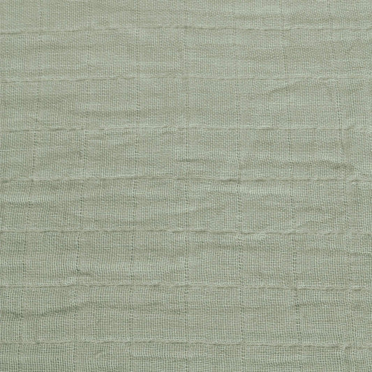 Cotton muslin change pad cover - Kaki