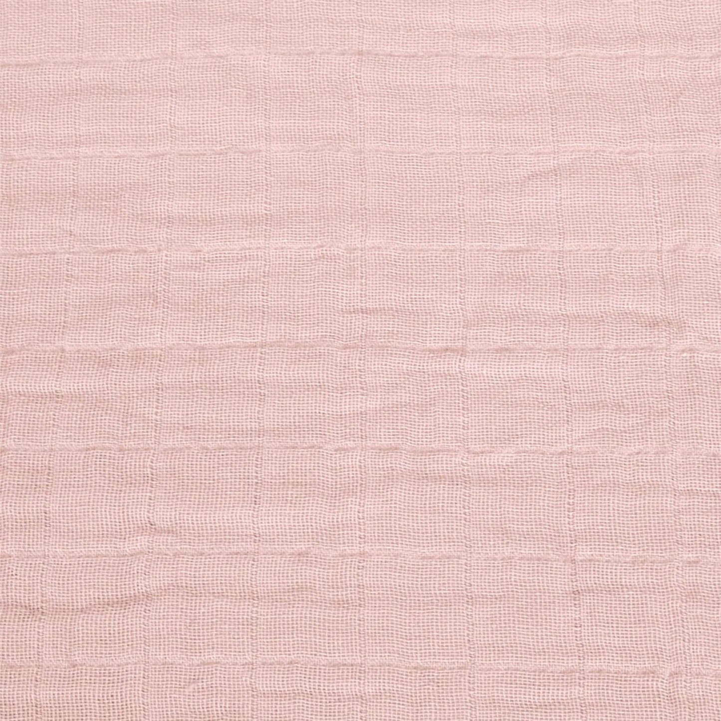 Housse en mousseline pour matelas à langer - rose