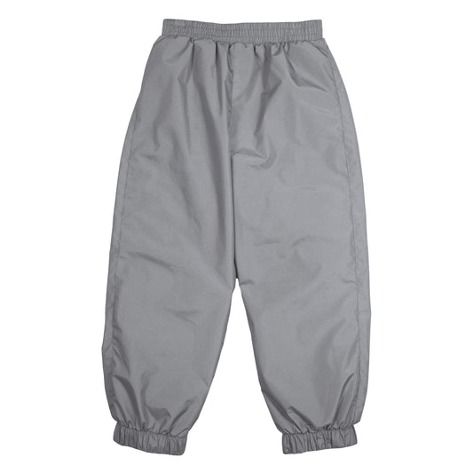 Pantalons mi-saison pour enfants - doublure taffeta gris