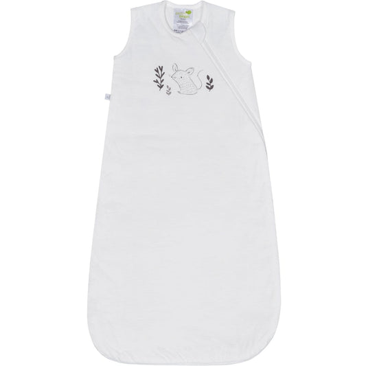 Sac de nuit en coton matelassé - Ivoire Souris (1.0 tog)