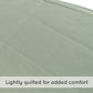 Quilted cotton sleep sack - Moss Giraffe (1.0 tog)