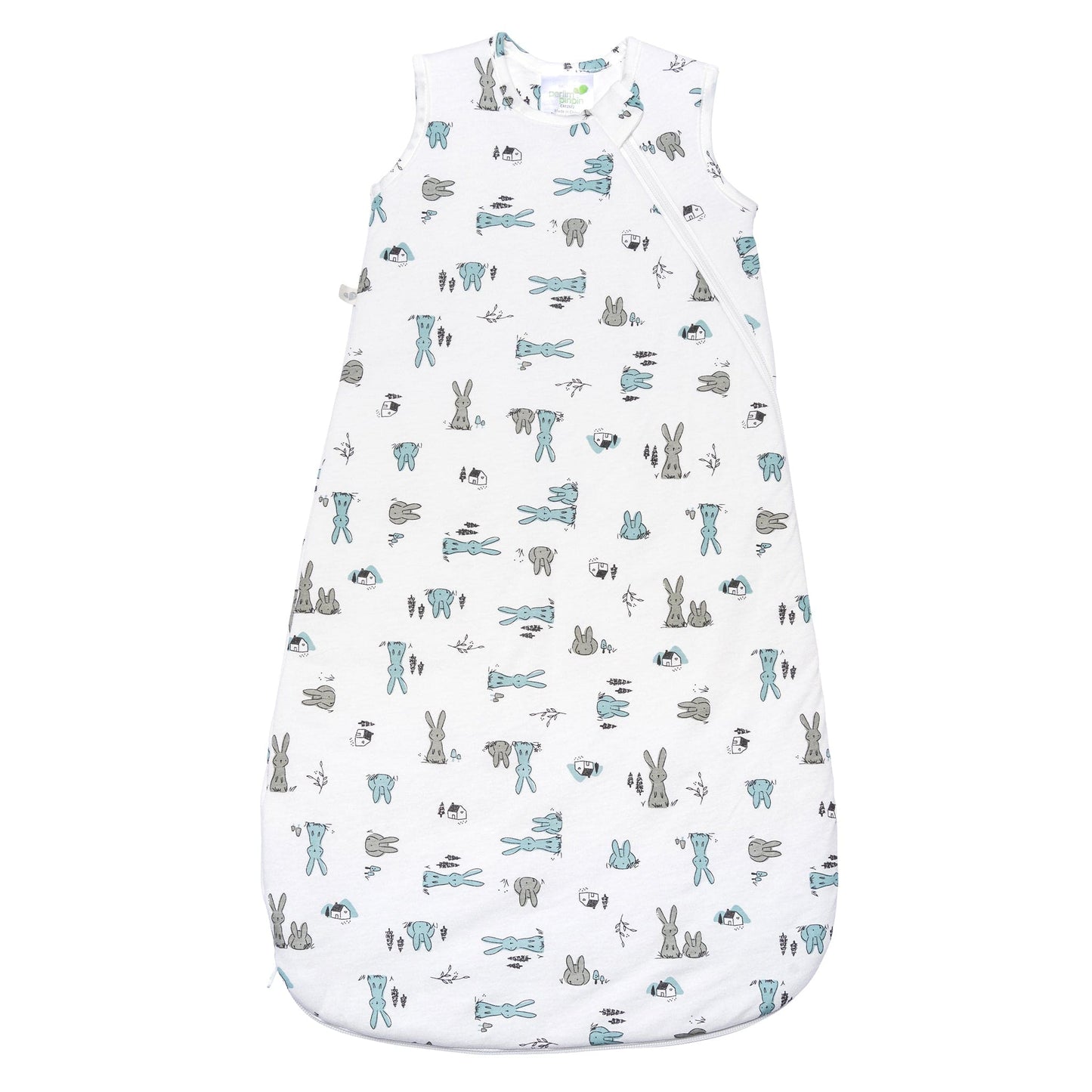 Quilted bamboo sleep sack - Bunnies (2.5 togs)