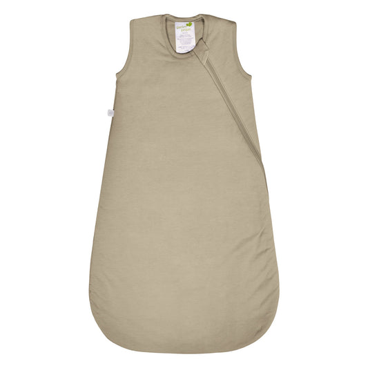 Quilted bamboo sleep sack - Taupe (2.5 togs)