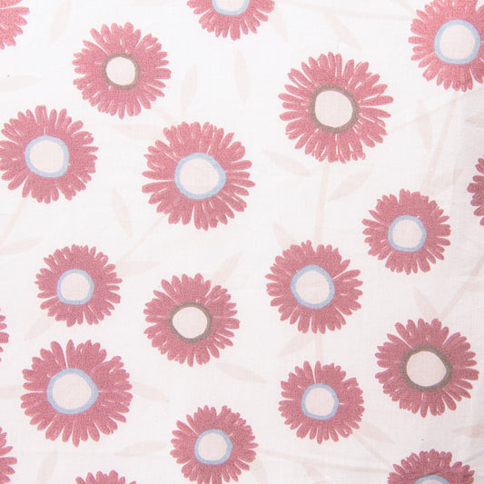 Crib fitted sheet - Lillies