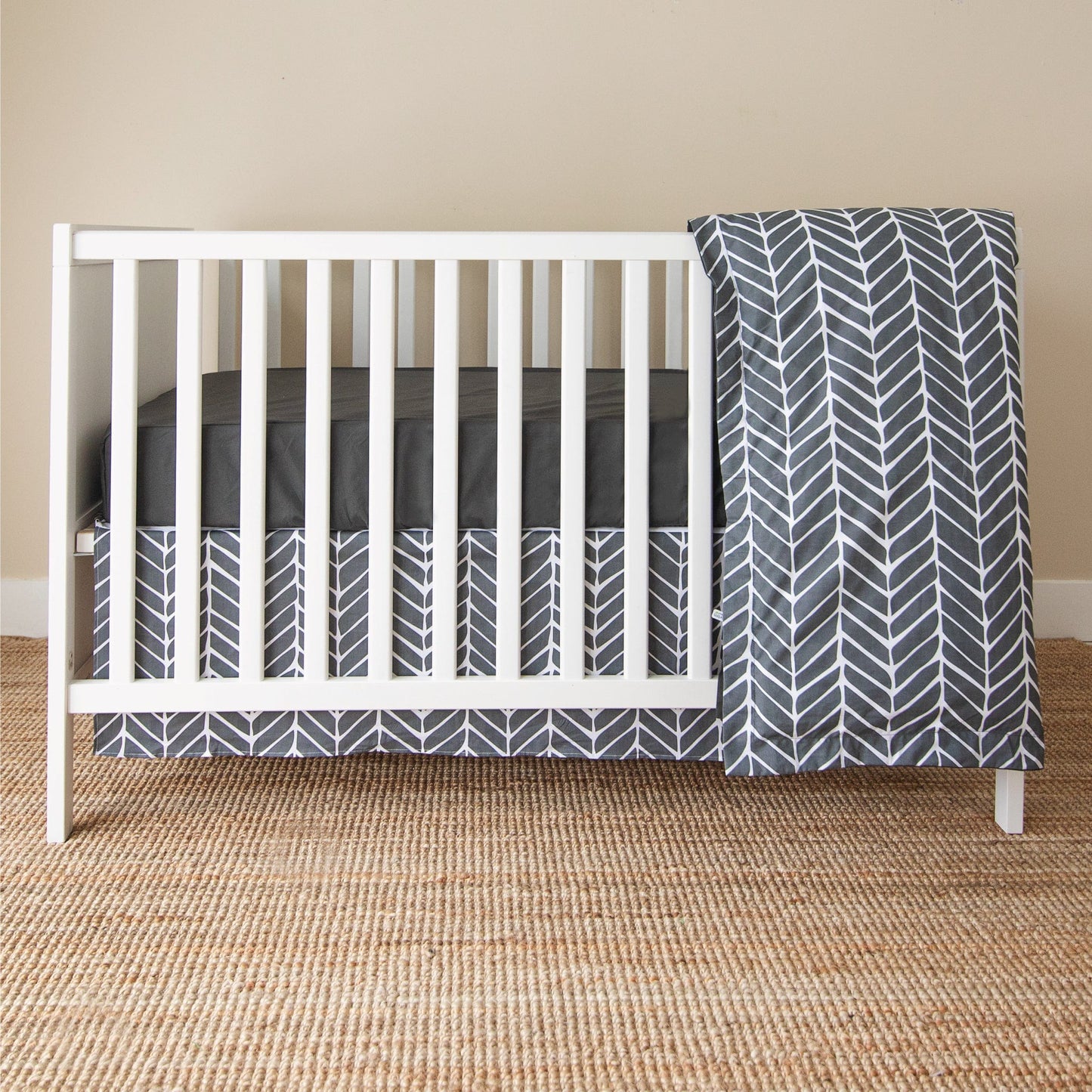 Ensemble literie bébé - Chevron