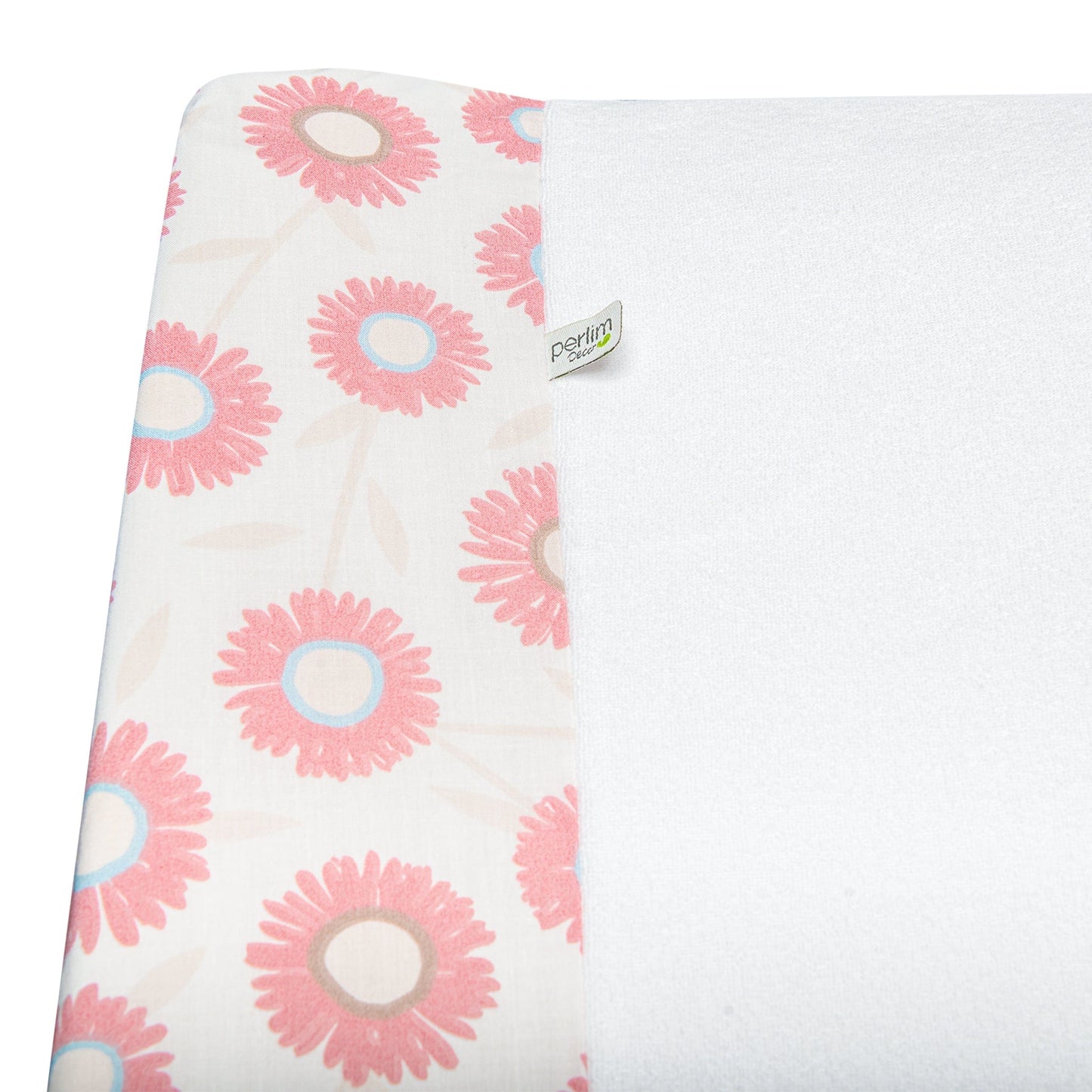 Housse matelas à langer - Marguerites