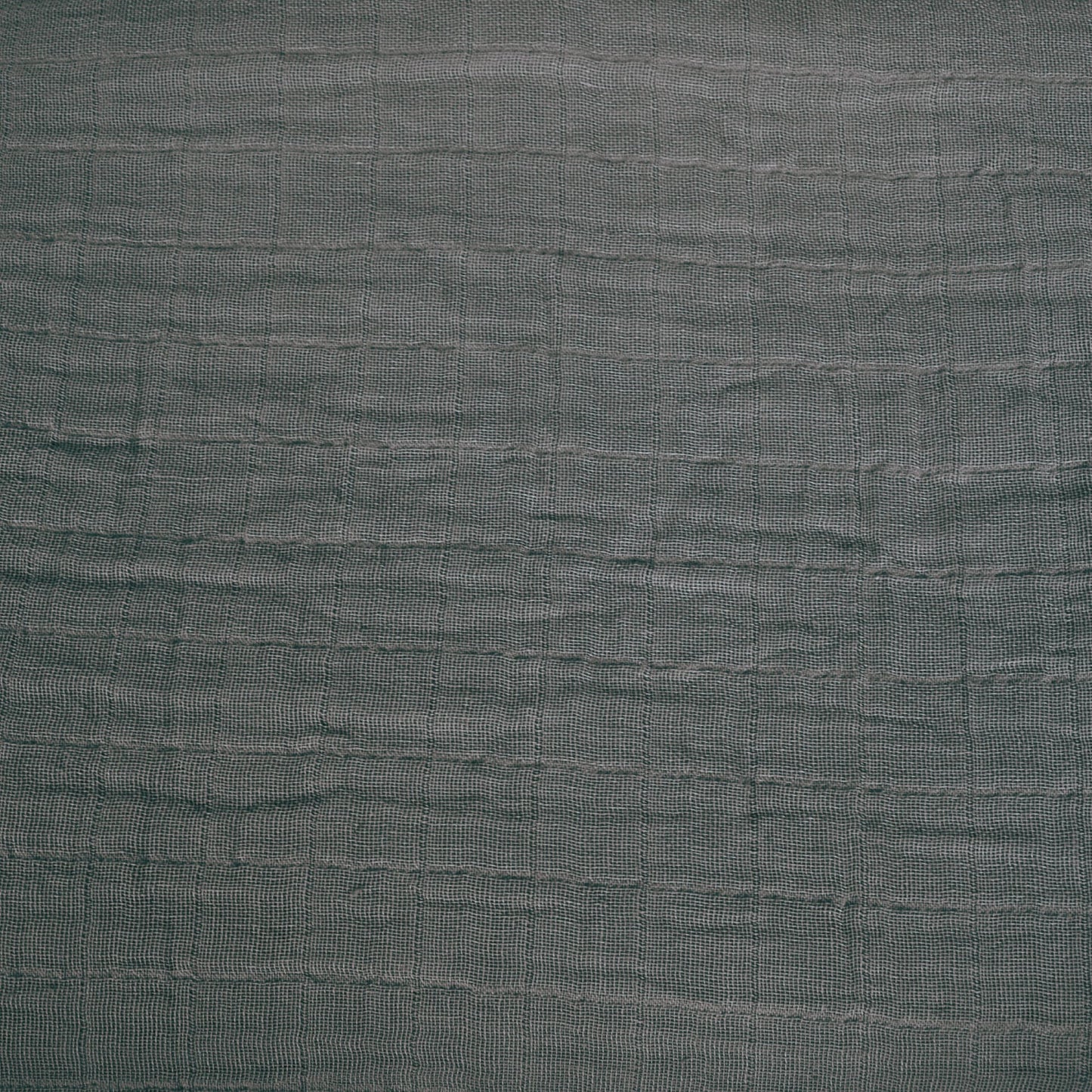 Cotton muslin sleep sack - Charcoal (0.7 tog)