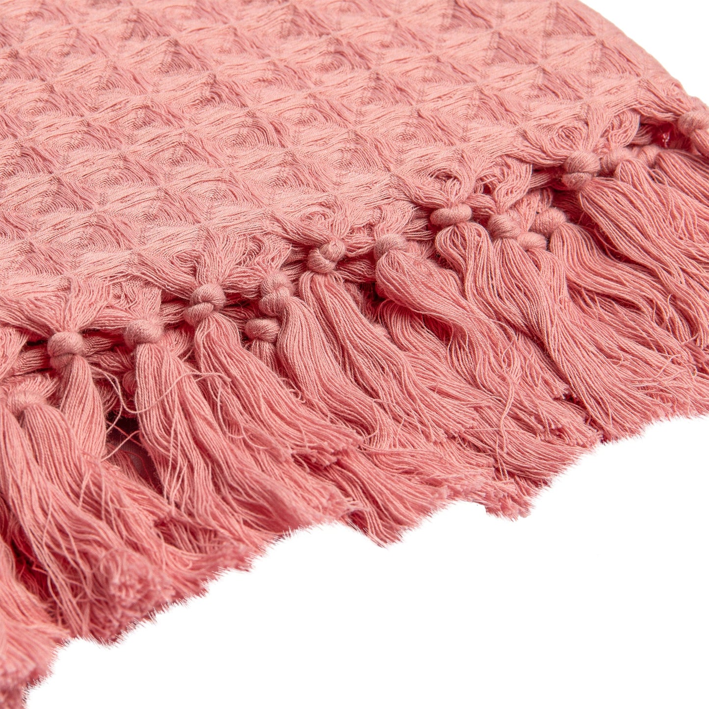 Organic cotton throw blanket - Petra