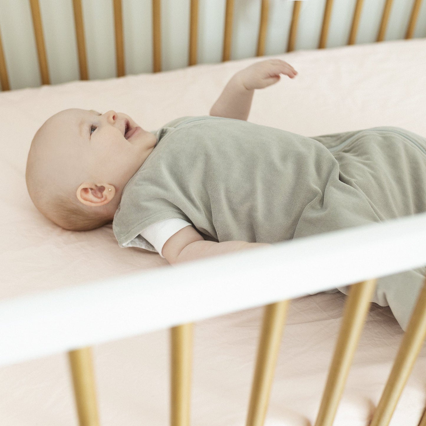 Velour sleep sack - Taupe (2.5 togs)