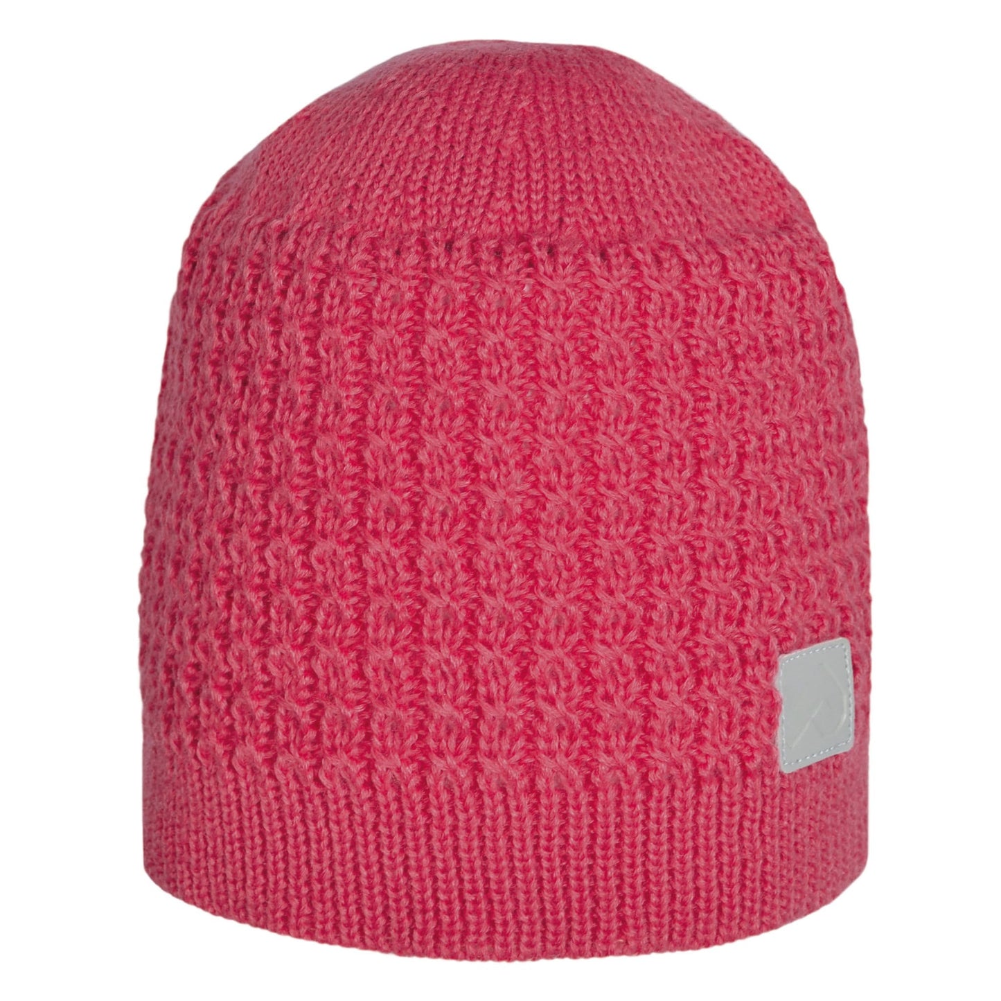 Single layer acrylic beanie - Pink