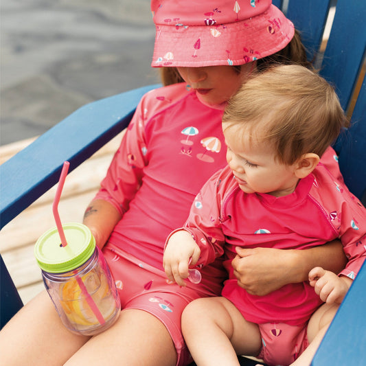 Beach short - Umbrellas