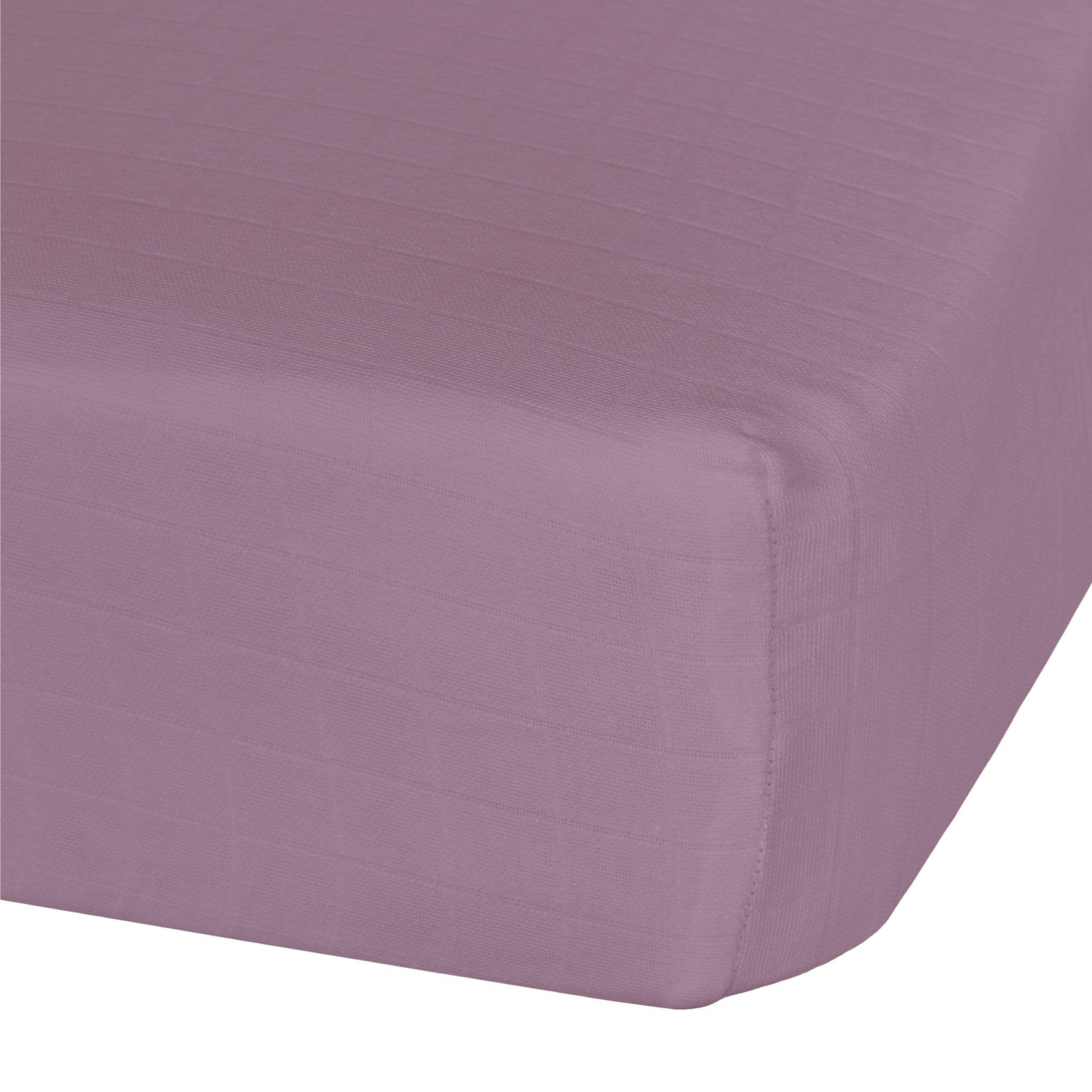 Perlimpinpin - Drap-housse contour en mousseline pour matelas à