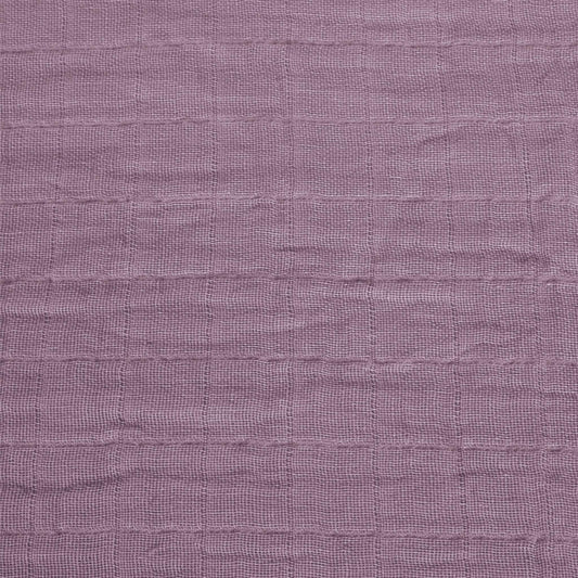 Cotton muslin change pad cover - Plum