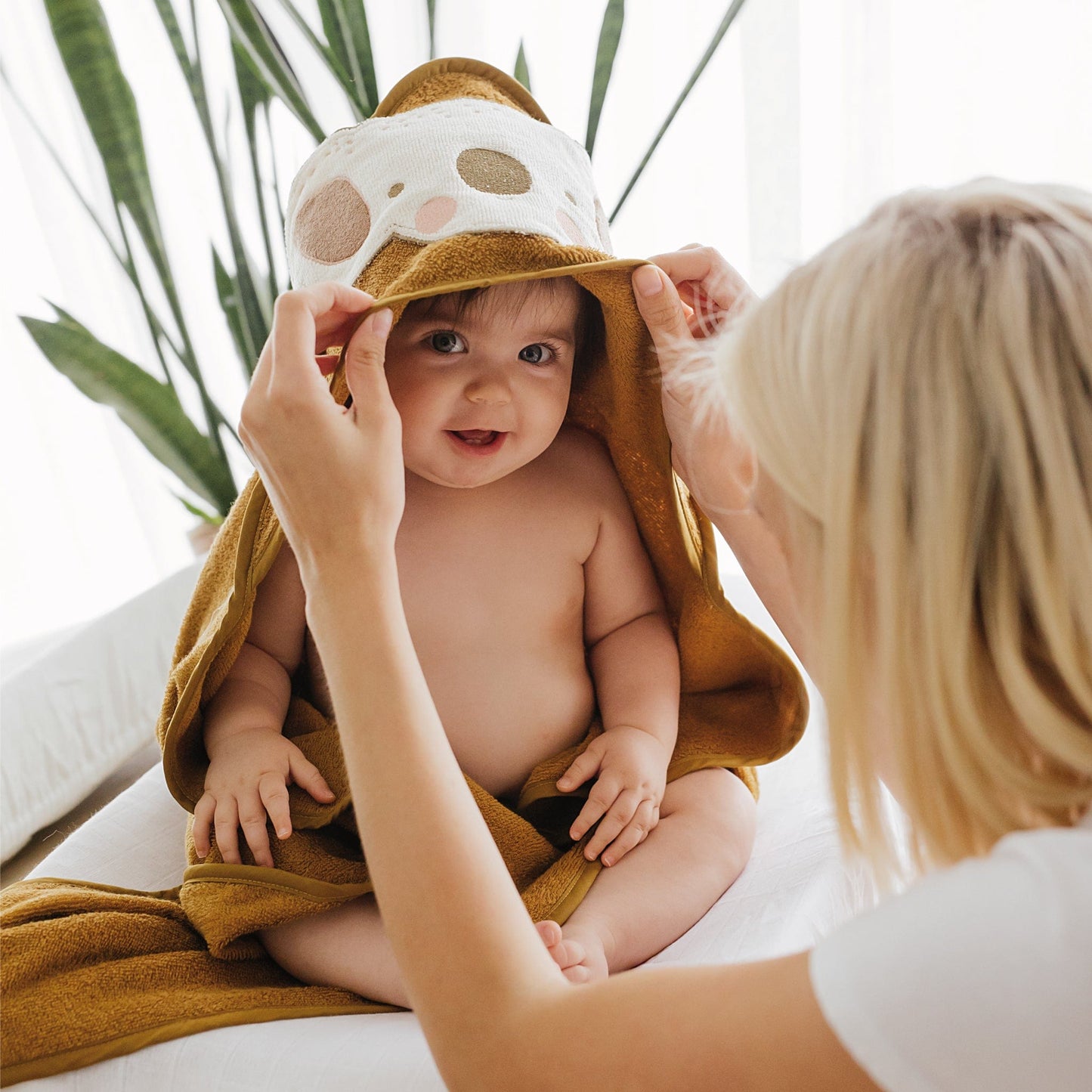 Serviette à capuchon pour bébé - Koalas