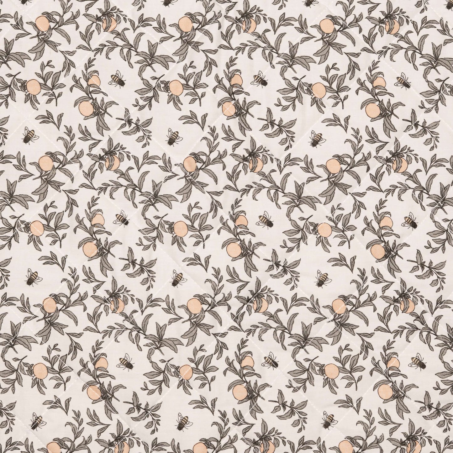 Waterproof change pad - Honeybees by Solange Pilote (16x30 inches)