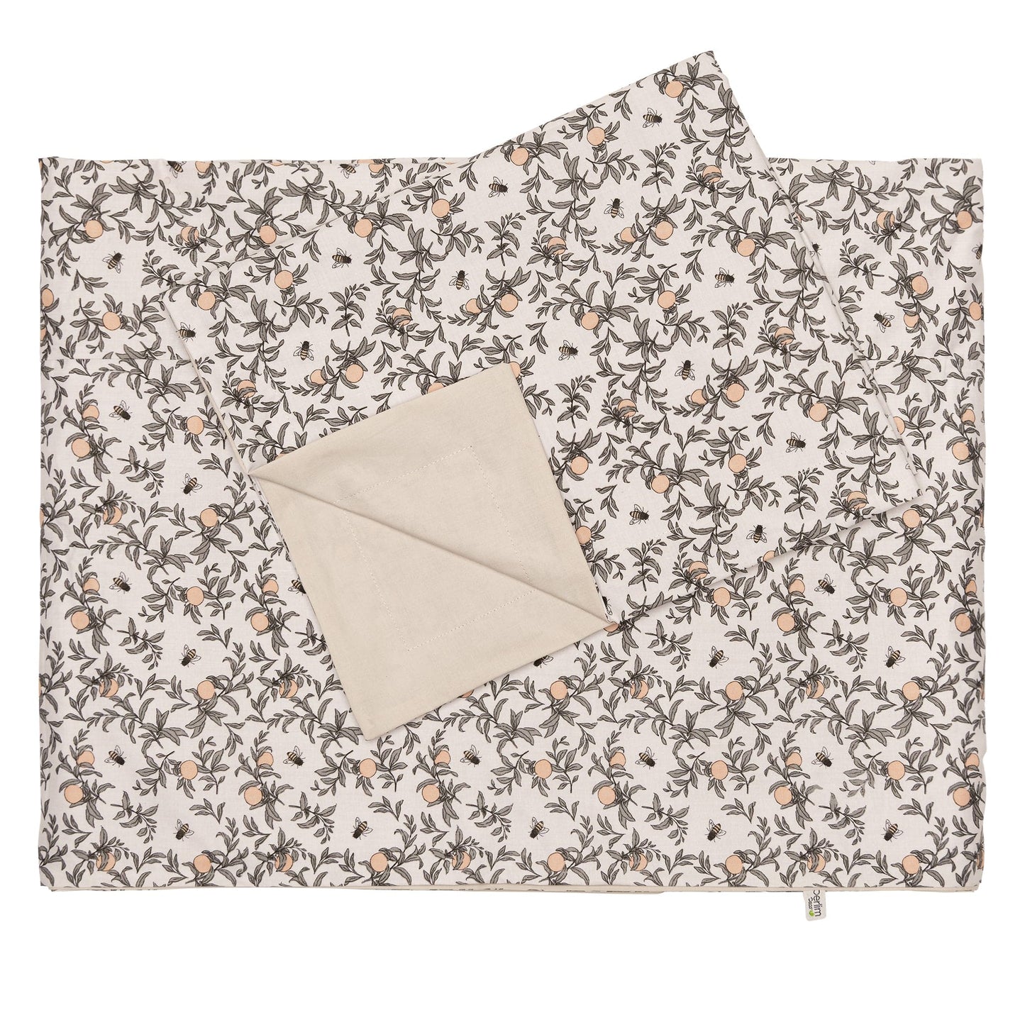 Housse de couette 39" + cache-oreiller - Abeilles par Solange Pilote