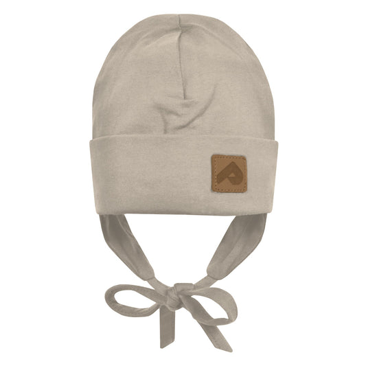 Bonnet de coton avec oreilles - Latté
