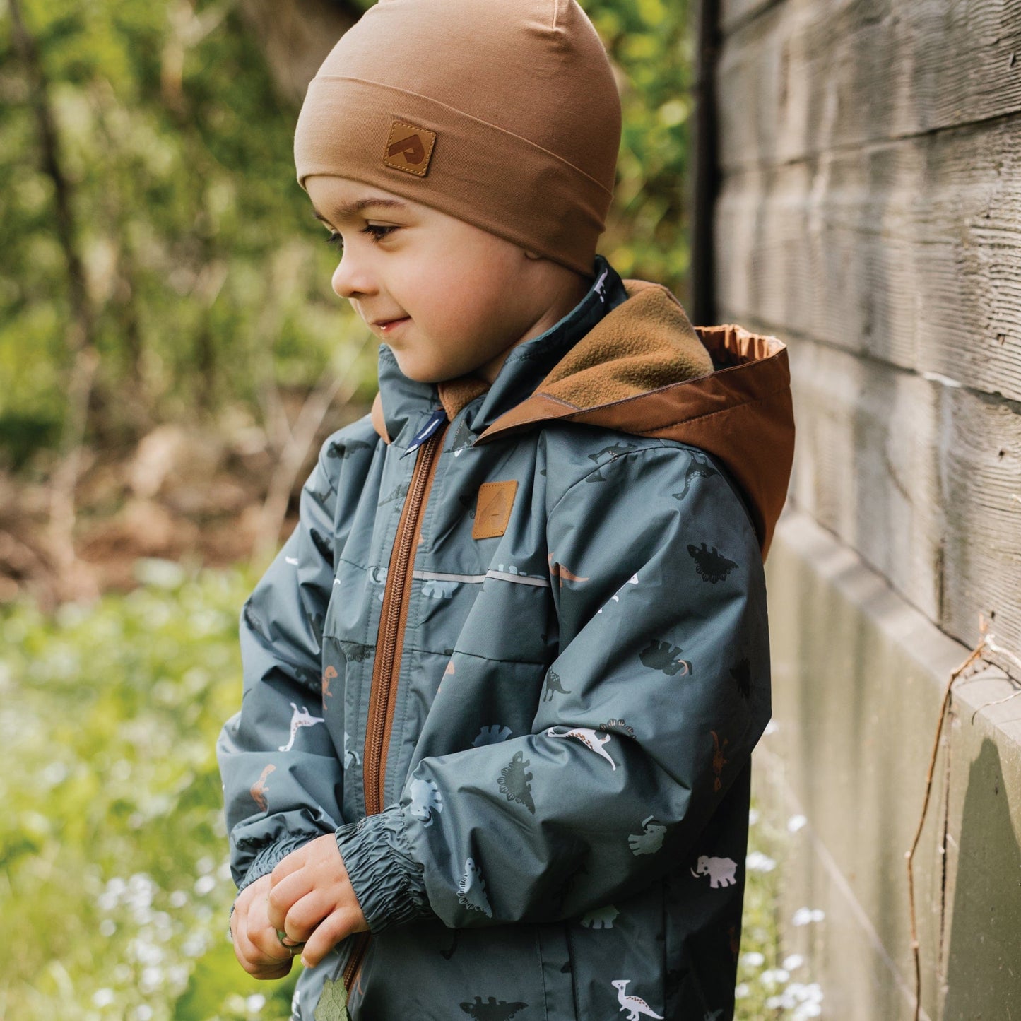 Cotton beanie - Light toffee