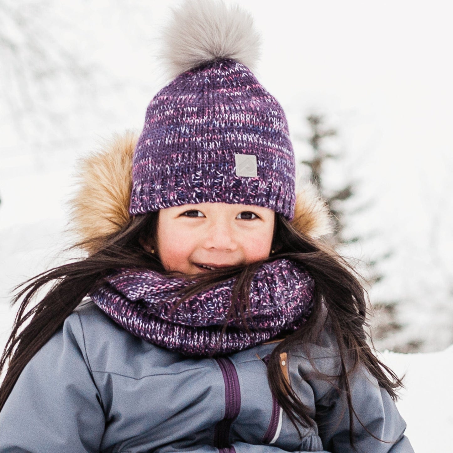 Acrylic hat with fleece lining - Pensee